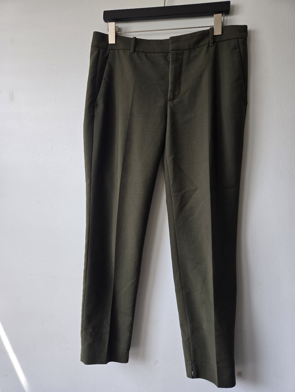 Zara Woman Olive Green Dress Pants Large